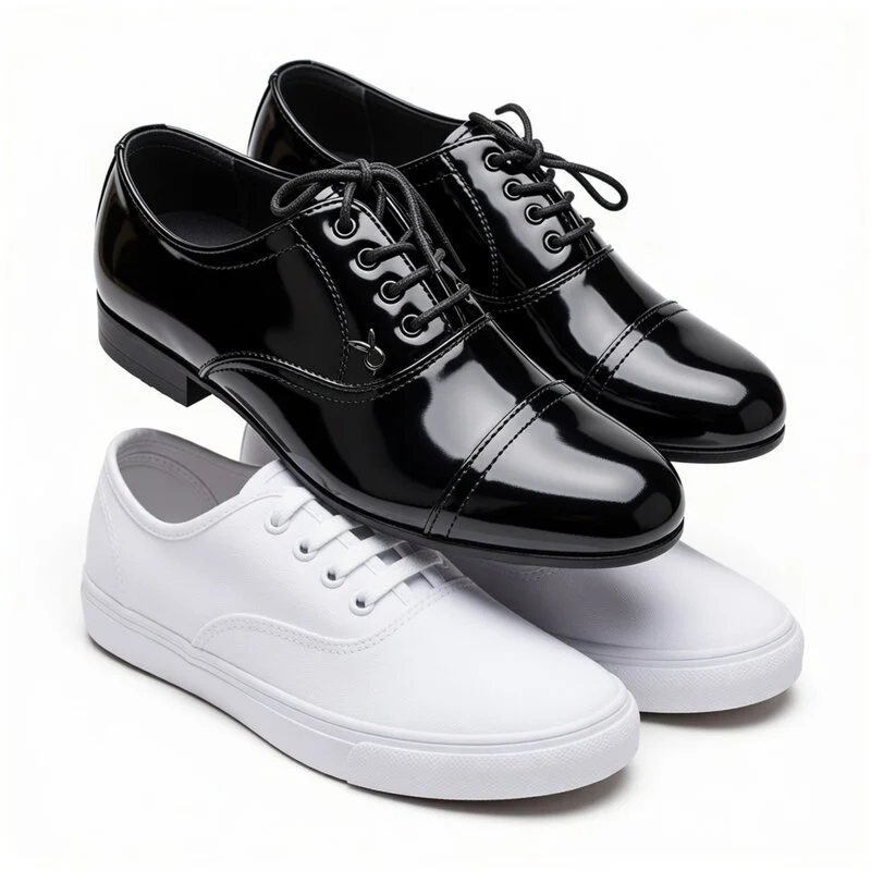 Bulk school shoes for students in Kathmandu Nepal from Shulav School Uniforms